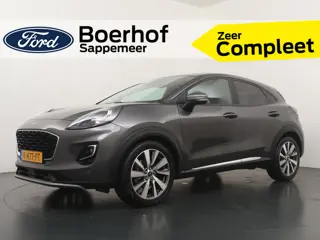 Ford Puma Hybrid Titanium X | Trekhaak | Massage | Winterpack | Adap. Cruise | 100% dealer onderhoud