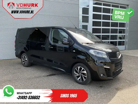 Fiat Scudo 2.0 MJ 180 pk Aut. DC Dubbel Cabine Xenon/ 2x Schuifdeur/ Carplay/ Keyless/ Navi/ Climate