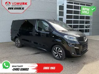 Fiat Scudo 2.0 MJ 180 pk Aut. DC Dubbel Cabine Xenon/ 2x Schuifdeur/ Carplay/ Keyless/ Navi/ Climate