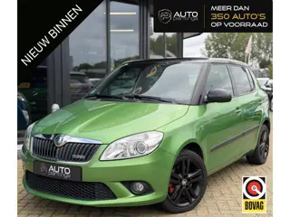 Skoda Fabia 1.4 TSI RS 179PK | AUTOMAAT | DSG | Sportonderstel | Sportstoelen | Parkeersensoren | Cr