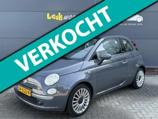 Fiat 500 C 0.9 TwinAir Lounge Cabrio *airco *bluetooth *16"