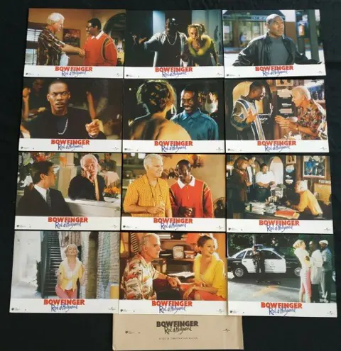 BOWFINGER lobbycard set.