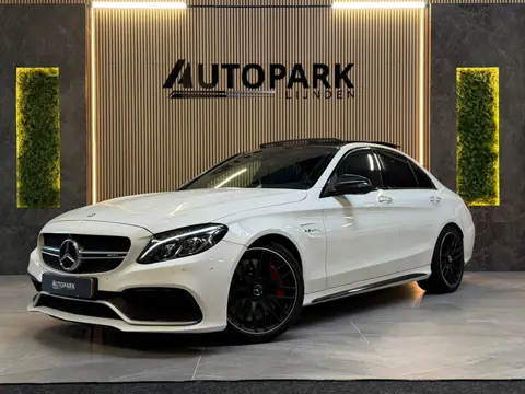 Mercedes-Benz C-klasse AMG 63 S |PANO|360 CAMERA|HUD|BURMESTER 3D|CARBON|MEMORY|SFEERVERLICHTING|DEA