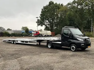 Iveco Daily 50C21 Tijhof Kuiper 7230kg Laadvermogen Oplegger Trekker Be-combi Lier Airco Cruise cont