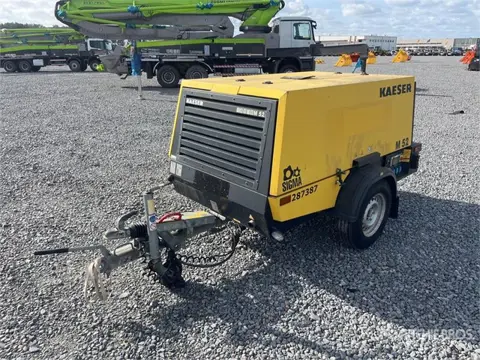 Kaeser M52 Mobile Air Compressor (bj 2014)