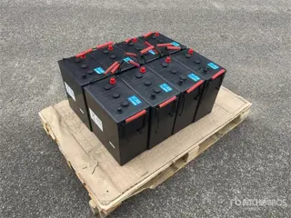 QUANTITY of (8) Bars J305 6V-360Ah Battery (Unused
