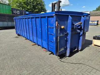 Container 22 M3 Vloeistof dicht met deksel