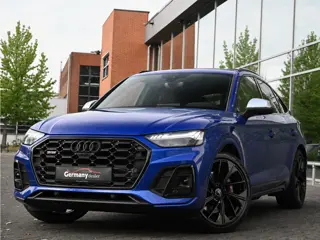 Audi SQ5 SPORTBACK 3.0TDI 342 pk Quattro Ultra Blauw Luchtvering Pano Carbon 360Cam B&O Sfeerverl Tr