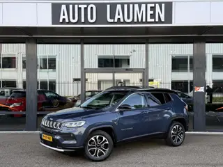 Jeep Compass 1.3T Limited Navi Camera Leder Stof 18 Inch Keyless DAB Carplay Virtual ACC