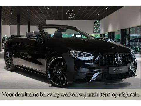 Mercedes-Benz E-Klasse Cabriolet 200 AMG 53 styling|Night|20"|Facelift|Widescreen|Airscarf|Camera|LE