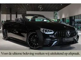 Mercedes-Benz E-Klasse Cabriolet 200 AMG 53 styling|Night|20"|Facelift|Widescreen|Airscarf|Camera|LE