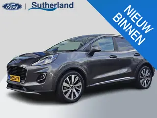 Ford Puma 1.0 EcoBoost Hybrid Titanium X Adaptive cruise control | Half leder | Full led | Achteruit