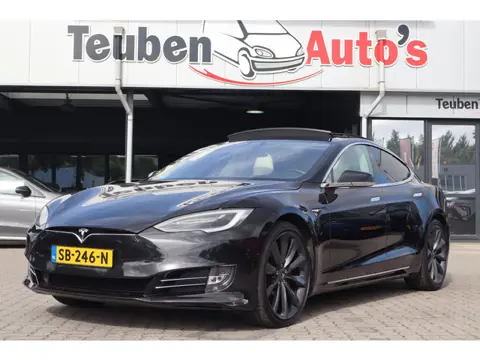 Tesla Model S 100D | SOH 81,6% | Elektrisch glazen dak | 21" Turbine wielen | Premium-Interior Upgra