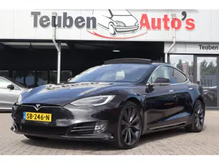 Tesla Model S 100D | SOH 81,6% | Elektrisch glazen dak | 21" Turbine wielen | Premium-Interior Upgra