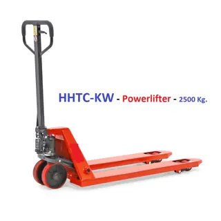 Pomp / Palletwagens = HHTC- Powerlifters ... 2.500 Kg ( DEMO / showroommodellen )