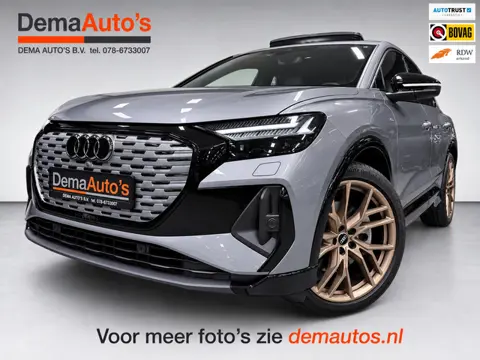 Audi Q4 Sportback e-tron 50 quattro 21" 3X S-LINE LEDER+ M-STOELEN/PANO/H-UP/SONOS/DAB/CARPLAY/ADAPT