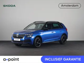 Skoda Kamiq 1.0 TSI Monte Carlo 110 PK DSG | Navigatie via app | Panorama dak | 17"LM velgen | Parke