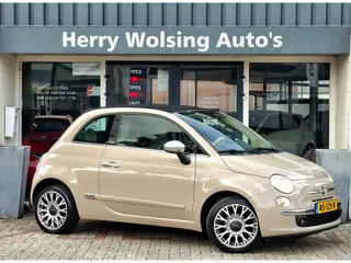 Fiat 500 C 1.2 Easy Cabrio Cappucino Airco Navi Pdc