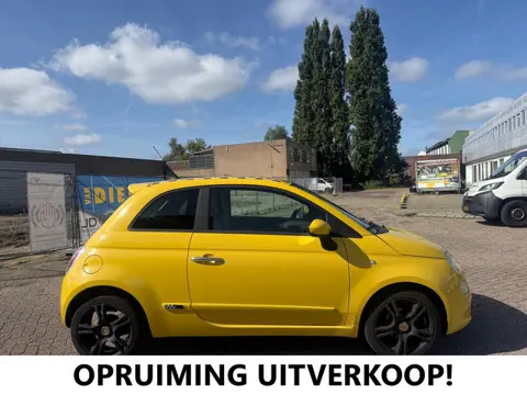 Fiat 500 1.2 Lounge Clima Airco APK NAP PDC Leer Dealer onderhouden