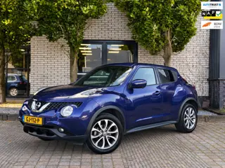 Nissan Juke 1.2 DIG-T S/S Tekna Origineel NL|PanoDak|PDC V/A+360Camera|Navi|Leer|ClimateControl|APK 