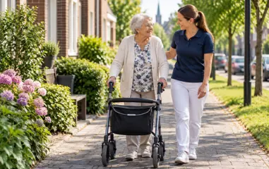 Thuisblijven door onzekerheid tijdens het lopen