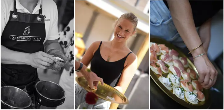 Van verse oesters tot complete catering op locatie