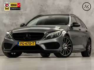 Mercedes-Benz C-Klasse 180 AMG Sport 156Pk Automaat (PANORAMADAK, NAVIGATIE, LEDER, ELEK SPORTSTOELE