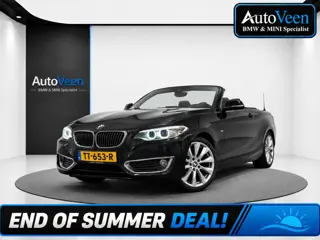 BMW 2-serie Cabrio 218i M Sport (LED, CRUISE, NAVI, LEDER, STOELVERWARMING, SENSOREN)