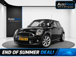 Mini 3-Deurs 1.6 Cooper S 10 Years II (LEDER, NAVI, PARKEERSENSOREN, GOED ONDERHOUDEN)