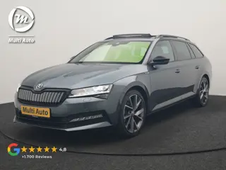 Škoda Superb Combi 1.4 TSI iV Sportline Business PHEV 218pk Dealer O.H. | Trekhaak Af Fabriek | Pano