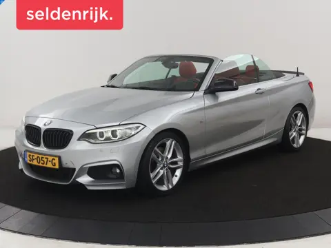 BMW 2-serie Cabrio 220i | M-sport | Leder | Stoelverwarming |  Cruise control | Camera | Park assist