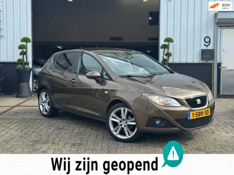 Seat Ibiza | 1.2 | TSI | Sport | 2012 | Uniek Bruin | Boekjes | Carplay | Nette Auto |