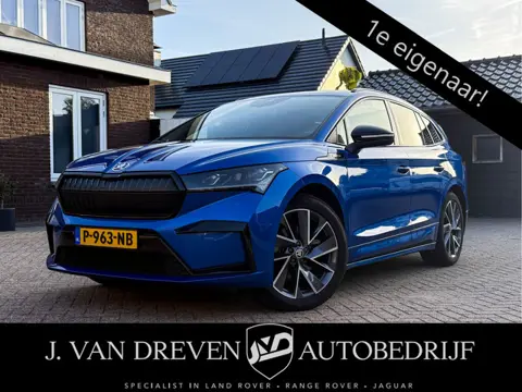 Škoda Enyaq iV 60 Sportline - SOH 91,2%, Cruise, Stoelverw., Achteruitrijcamera, 1e eigenaar, Stuurv