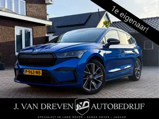 Škoda Enyaq iV 60 Sportline - SOH 91,2%, Cruise, Stoelverw., Achteruitrijcamera, 1e eigenaar, Stuurv