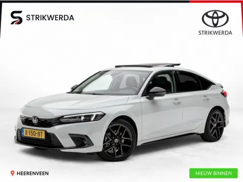 Honda Civic 2.0 e:HEV Advance | Matrix | BOSE | schuif/kantel dak | Origineel leder | Sport pack |