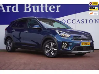 Kia Niro 1.6 GDi Hybrid DynamicLine+Led+Leder+Vitrual+Schuifdak+Breed-Navigatie+camera+privacy-Glass