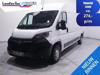 Opel Movano 2.2D 140 pk L3H2 Airco ECC, Navi, Camera Laadruimte Pakket, PDC achter, 3-Zits