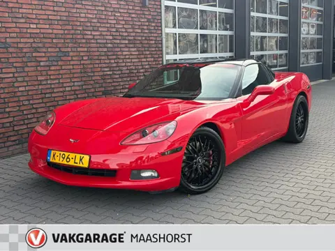 Corvette C6 6.0 Coupé Convertible Automaat/404pK/Memory/HUD/Clima/Leder