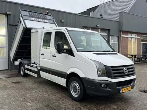 Volkswagen Crafter 2.0 TDI Maxi Kipper 3500kg trekgewicht Euro 6 Airco Cruise controle 6-Persoons Te