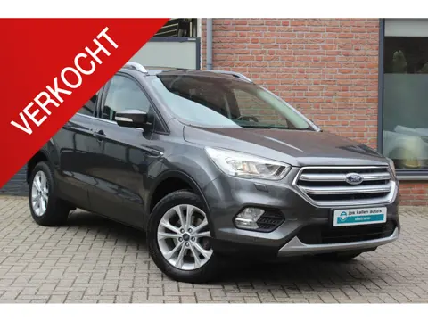 Ford Kuga 1.5 EcoBoost Titanium 150pk Navi, Pdc, Cruise, El Klep, Leer, Xenon, Winterpack