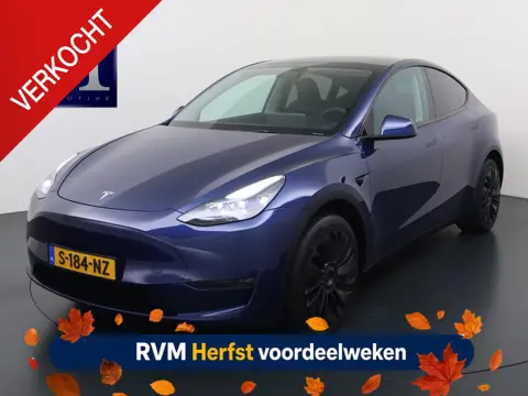 Tesla Model Y Long Range AWD 75 kWh VAN:40.900,- VOOR:37.440,- UW HERFSTVOORDEEL:3.460,- 1E EIGENAAR