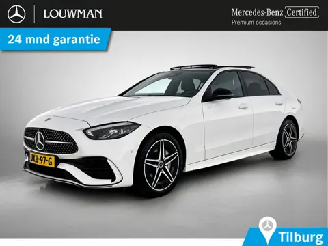 Mercedes-Benz C-Klasse 300 e Business Solution AMG AMG Line | Night Pakket | Panorama Schuif-Kanteld