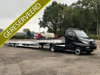 Iveco Daily 50C21 Tijhof Kuiper 7230kg Laadvermogen Oplegger Trekker Be-combi Lier Airco Cruise cont