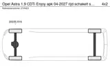 Foto 16 van Opel Astra 1.9 CDTi Enjoy apk 04-2027 rijd schakelt super airco koud