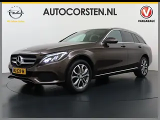 Mercedes-Benz C-Klasse Estate 350e AUT-7 280pk Leer Burmester®-Audio Luchtvering Camera Navi Ecc Ele