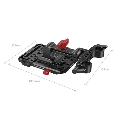 SmallRig 2991 V Mount Battery Plate with Adjustable Arm