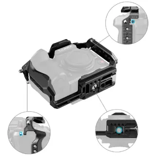 SmallRig 4825 Hawklock Quick Release Cage Kit For Panasonic LUMIX GH7/GH6