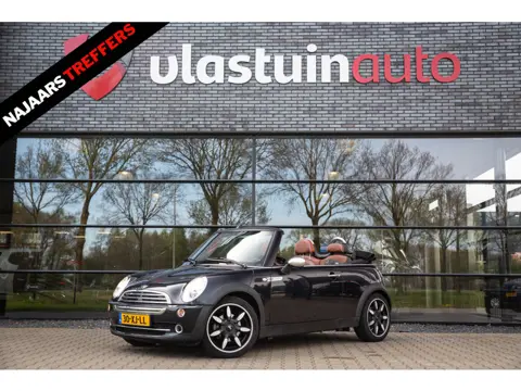 MINI Cabrio 1.6 Cooper Sidewalk , Cruise control, Airco, Leer
