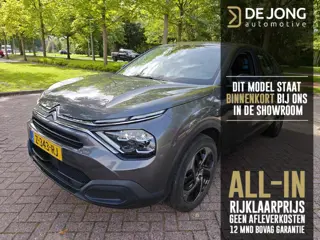 Citroen Ë-C4 You 50 kWh ALL-INRIJKLAARPRIJS/Camera/Apple Carplay/Lichtmetalen velgen/340km Actieradi