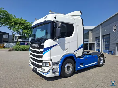 Scania NGS R500 / RETARDER / DOUBLE TANK / NAVI / LEATHER / FRIDGE / ALCOA / FULL-AIR / AUTOMATIC / 
